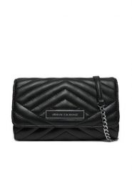 Armani Exchange Torebka 948481 4R742 00020 Czarny. Czarne torebki do ręki damskie Armani Exchange, bez wzorów, ze skóry, bez dodatków. Za 299.99 zł.