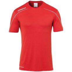 Koszulka Uhlsport Stream 22. Białe koszulki sportowe męskie Uhlsport, m, bez wzorów, bez ramiączek, do piłki nożnej. Za 106.00 zł.
