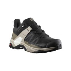 Buty turystyczne męski Shoes X Ultra 4 GTX. Zielone buty zimowe męskie Salomon, bez wzorów, bez obcasa, bez zapięcia. W wyprzedaży za 599.00 zł.