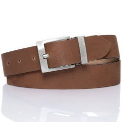 MUSTANG PASEK SKÓRZANY 35 mm SOPO-MUS074. Brązowe paski męskie Mustang, z jeansu, biznesowe. W wyprzedaży za 39.99 zł.