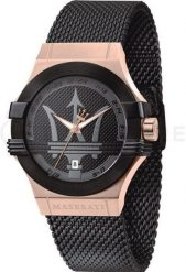 Zegarek Maserati Maserati R8853108010 Zegarek męski 40 mm. Zegarki męskie maserati, bez wzorów. Za 1,023.99 zł.