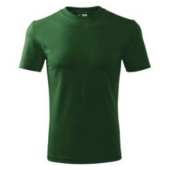 Ciężka Koszulka Unisex Dla Dorosłych. Zielone bluzki damskie ALDER, bez wzorów, sportowe, bez kołnierzyka, bez ramiączek. Za 52.99 zł.