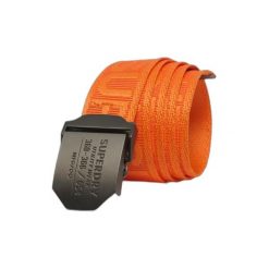 Spleciony pas Superdry Workwear. Brązowe paski męskie Superdry. Za 128.50 zł.