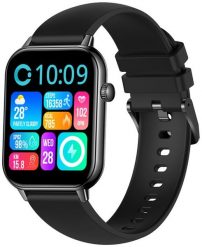 Smartwatch Colmi SMARTWATCH COLMI C28 CZARNY. Czarne zegarki smartwatch Colmi, bez wzorów. Za 173.99 zł.