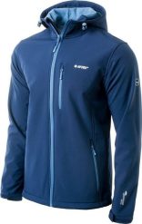 Kurtka męska Hi-Tec SOFTSHELL CAEN DRESS BLUES/COPEL BLUE XL. Niebieskie kurtki męskie Hi-tec, m, bez wzorów, z softshellu, bez kaptura. Za 195.99 zł.