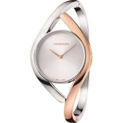 Calvin Klein Party Medium Zegarek Złoty Srebrny. Szare zegarki damskie Calvin Klein, z materiału, srebrne. Za 1,329.95 zł.