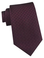 Krawat Męski - Angelo di Monti - Kolor Wina, Drobny Wzór. Czerwone krawaty i muchy Angelo di Monti, bez wzorów, z tkaniny, eleganckie. Za 45.00 zł.