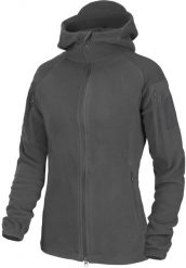 Helikon-Tex Bluza Damska CUMULUS® - Heavy Fleece - Shadow Grey. Szare bluzy damskie HELIKON-TEX, bez wzorów, bez ramiączek, bez kaptura. Za 165.05 zł.