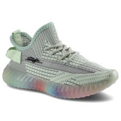 Miętowe Sneakersy Artiker Damskie Sportowe Buty. Zielone obuwie sportowe damskie Artiker, na lato, bez wzorów, bez zapięcia. Za 94.00 zł.