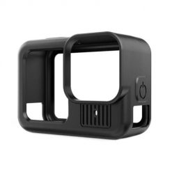 Obudowa silikonowa Puluz GoPro HERO13 Black. Czarne zegarki sportowe Puluz, bez wzorów. Za 42.00 zł.