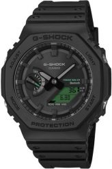 Zegarek sportowy Casio G-Shock Zegarek męski analogowo-cyfrowy 49 mm (GA-B2100BEG-1AER). Analogowe zegarki męskie Casio, bez wzorów. Za 636.99 zł.