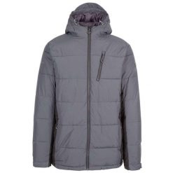 Kurtka Męska Lescote TP50 Wodoodporna. Szare kurtki męskie Trespass, m, bez wzorów, z materiału, z kapturem. Za 315.99 zł.