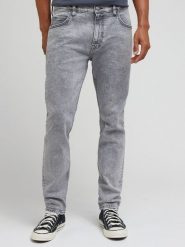 MESKIE SPODNIE LEE RIDER DUST CLOUD 112342262. Jeansy męskie Lee, z jeansu. Za 219.99 zł.