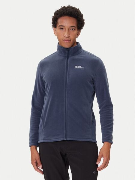 Jack Wolfskin Polar Taunus Fz 1711451 Granatowy Regular Fit. Niebieskie bluzy sportowe męskie Jack Wolfskin, m, bez wzorów, z polaru, bez kaptura. Za 269.99 zł.