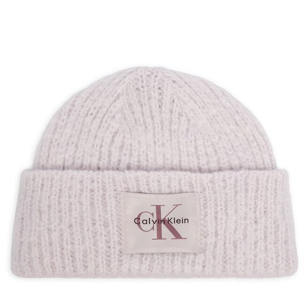 Czapka Calvin Klein. Czerwone czapki damskie Calvin Klein, na zimę, bez wzorów. Za 209.99 zł.
