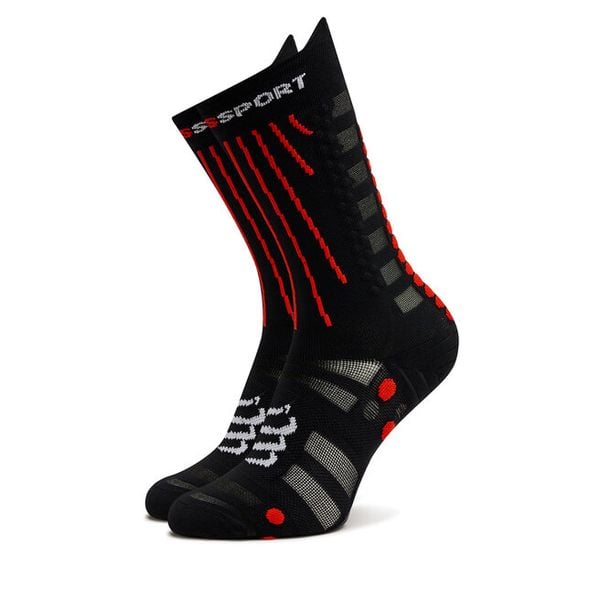 Skarpety długie Compressport. Czarne skarpety męskie Compressport, bez wzorów. Za 79.99 zł.