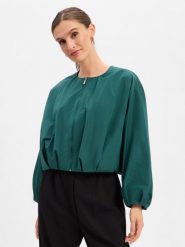 Weekend Max Mara Kurtka typu blouson Kobiety Bawełna zielony, 36. Zielone kurtki sportowe damskie Weekend Max Mara, bez wzorów, z bawełny, bez ramiączek, bez kaptura. Za 1,599.95 zł.