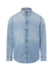 G-Star RAW koszula casual Mężczyźni Slim Fit niebieski, L. Niebieskie koszule męskie G-Star Raw, l, bez wzorów, casualowe, bez kołnierzyka, bez ramiączek. Za 229.95 zł.