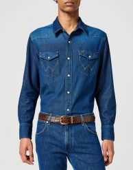MĘSKI PASEK KLAMRA WRANGLER EASY BELT EMBOSSED 112358333. Paski męskie Wrangler, klasyczne. Za 89.99 zł.