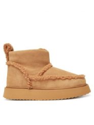 Inuikii Śniegowce Shearling Micro 1001.026.0011 Beżowy. Brązowe śniegowce damskie Inuikii, ze skóry, bez zapięcia. Za 1,189.00 zł.