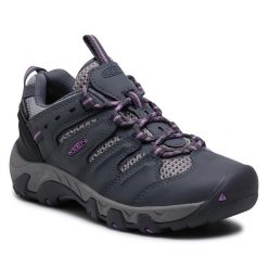 Trekkingi Keen. Szare obuwie trekkingowe damskie Keen, bez zapięcia. Za 339.99 zł.