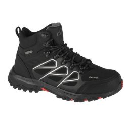 Buty trekkingowe męskie, Campus Kamet. Czarne trekkingi męskie Campus, z materiału, bez zapięcia. Za 239.99 zł.
