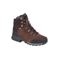 Buty myśliwskie SUPERTRACK 500 V2. Brązowe buty sportowe męskie SOLOGNAC, bez wzorów, z gumy, bez zapięcia. W wyprzedaży za 299.99 zł.