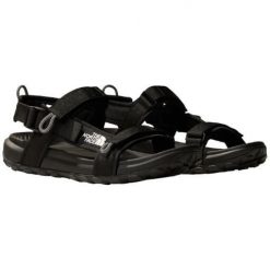Sandały turystyczne The North Face M Explore Camp Sandal męskie. Czarne sandały męskie The North Face, bez wzorów, bez zapięcia. Za 389.00 zł.
