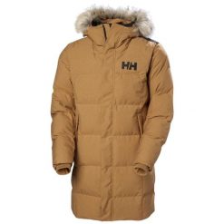 Parka Helly Hansen Alby. Brązowe parki męskie Helly Hansen, na zimę, m, bez wzorów, bez kołnierzyka, bez kaptura. W wyprzedaży za 1,210.50 zł.