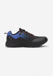 Czarno-Pomarańczowe Buty Sportowe Telape. Czarne buty sportowe męskie Born2be, z aplikacjami, przed kostkę, bez zapięcia. Za 189.99 zł.