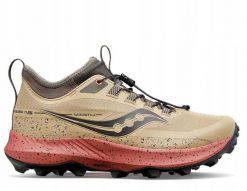 Buty trailowe damskie Saucony Peregrine 13 ST - desert/umber. Obuwie sportowe damskie Saucony, bez wzorów, bez zapięcia. Za 578.99 zł.