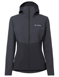 Kurtki damskie Tekoa Jacket II. Czarne kurtki sportowe damskie Vaude, na zimę, s, bez wzorów, z materiału, bez ramiączek, bez kaptura, trekkingowe. Za 720.65 zł.
