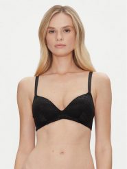 Emporio Armani Underwear Biustonosz bezfiszbinowy EW000444 AF10880 FC027 Czarny. Czarne biustonosze Emporio Armani Underwear, bez wzorów, z syntetyku. Za 199.99 zł.