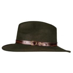 Czapka wełniana zwijana Horka. Brązowe czapki damskie Horka, bez wzorów, z wełny. Za 298.00 zł.