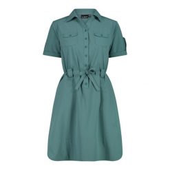 Sukienka damska turystyczne CMP 33S5346. Zielone sukienki damskie CMP, na co dzień, l, bez wzorów, sportowe, bez kołnierzyka, bez ramiączek, sportowe. Za 305.70 zł.
