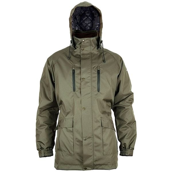 Kurtka Męska Wędkarska Przeciwdeszczowa Pros Oddychająca 1031 Oliwka. Zielone kurtki męskie Pros, m, bez wzorów, sportowe, bez kaptura. Za 599.99 zł.