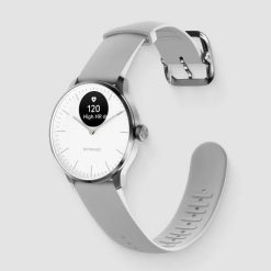 Zegarek Withings ScanWatch Light OLED 37 mm Hybrydowy Złoty. Żółte zegarki smartwatch Withings, bez wzorów. Za 1,461.99 zł.