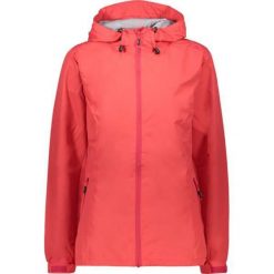 Kurtka przeciwdeszczowa damska CMP. Czerwone kurtki sportowe damskie CMP, xs, bez wzorów, bez ramiączek, bez kaptura, trekkingowe. Za 269.00 zł.