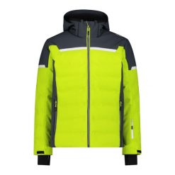 Kurtka narciarska z kapturem i zamkiem CMP. Zielone kurtki sportowe męskie CMP, na zimę, m, bez wzorów, z kapturem, narciarskie. W wyprzedaży za 1,019.50 zł.