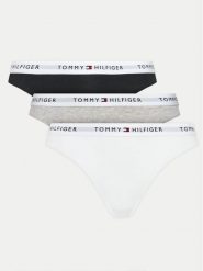 Tommy Hilfiger Komplet stringów UW0UW05530 Kolorowy. Majtki damskie Tommy Hilfiger, z bawełny. Za 129.99 zł.