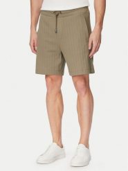 JOOP! Szorty materiałowe Juanito 30104273 Zielony Regular Fit. Zielone szorty męskie JOOP!, bez wzorów, z bawełny. Za 479.99 zł.