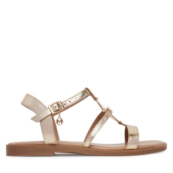 Sandały MEXX. Żółte sandały damskie Mexx, bez wzorów, bez obcasa, na płaskiej podeszwie, bez zapięcia. Za 160.99 zł.