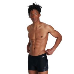 Spodenki kąpielówki męskie Speedo V Aquashort. Czarne kąpielówki męskie Speedo, m, bez wzorów. Za 166.04 zł.