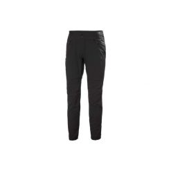 Spodnie softshell damskie Helly Hansen Rask Light Softshell. Czarne spodnie sportowe damskie Helly Hansen, na lato, bez wzorów, z softshellu, sportowe, trekkingowe. Za 655.55 zł.