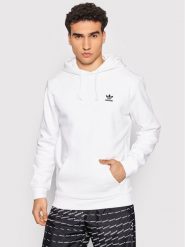 Adidas Bluza adicolor Essentials Trefoil H34649 Biały Regular Fit. Białe bluzy męskie Adidas, m, bez wzorów, z bawełny, bez ramiączek, bez kaptura. W wyprzedaży za 159.99 zł.