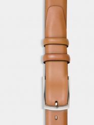 PAKO LORENTE – Pasek męski PLM-PX-776-Y. Szare paski męskie Pako Lorente, ze skóry, eleganckie. Za 149.99 zł.