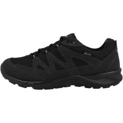 Buty do chodzenia męskie Ecco 82578451707. Czarne buty zimowe męskie ecco, bez wzorów, z materiału, bez obcasa, bez zapięcia. Za 859.99 zł.