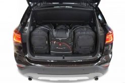 Torby Do Bagażnika Bmw X1 Phev 2020-2022 4Szt Kjust. Czarne torby podróżne damskie KJUST, bez wzorów, z kauczuku. Za 1,214.00 zł.