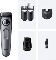 BRAUN Beard Trimmer BT3560 MSGREY. Golarki i trymery BRAUN. Za 187.40 zł.