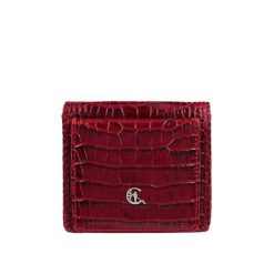 Portfel damski Canaletto ze skóry z wzorem krokodyla i RFID – elegancja i bezpieczeństwo PD1008s162 RFID. Brązowe portfele damskie ze skóry. Za 137.75 zł.